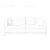 Two-seater velvet sofa Bratca