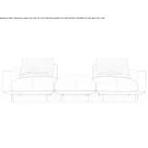 Skórzana sofa segmentowa Racu