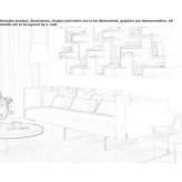 3-seater sofa Lecinena