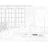 Sectional sofa Lecinena