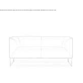Skórzana sofa 3-osobowa Noves