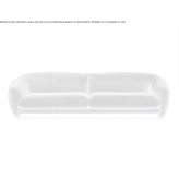 Sofa materiałowa 3-osobowa Cerinza