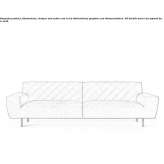 Sectional fabric sofa Weipa