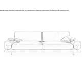 Leather sofa Guamal