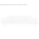 Sectional fabric reclining armchair or leather sofa Sefkerin