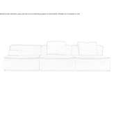 Sofa segmentowa z tkaniny lub skóry Moravka