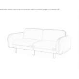 Aksamitna sofa Claymore