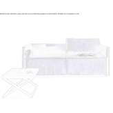 Fabric fold-out sofa with removable cover Thum