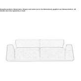 Sofa bed with removable cover Tonnerre
