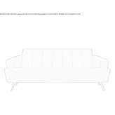 Fabric sofa Rabos
