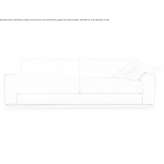 Sofa segmentowa z tkaniny lub skóry Maricopa