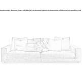 Sofa z tkaniny Haelen