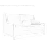 Skórzana rozkładana sofa Macara