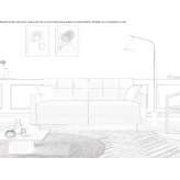 Spotted microfiber sofa bed Palotas