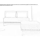 Sofa bed with removable cover Glasgow
