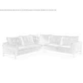 Narożna sofa segmentowa z tkaniny Esquina