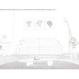 wodoodporna aksamitna sofa Ceballos