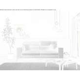 Fabric fold-out sofa with headrest Mulda
