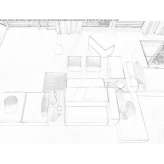 Modułowa sofa z tkaniny Seltz