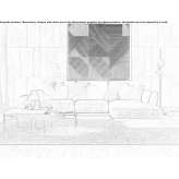Segmentowa sofa materiałowa Silt