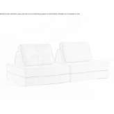A 2-seater fabric sofa Manera