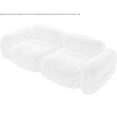 Modular 2-seater fabric sofa Bulzi