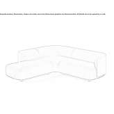 Corner modular fabric sofa Voronezh