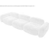 Modular 3-seater fabric sofa Bulzi