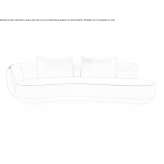 3-seater sofa Basciano