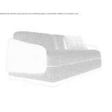 Upholstered sofa bed Craponne