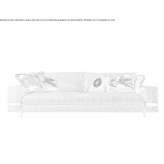 Sofa aksamitna 3-osobowa Salerno
