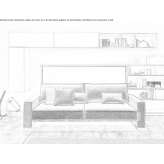 3-seater sofa bed Cijuela