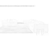 Narożna sofa segmentowa z tkaniny Salfords