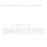 Sofa materiałowa segmentowa 4-osobowa Voronezh