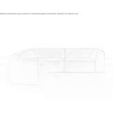 3-seater corner sectional sofa Marcoola