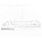 Sofa segmentowa z ognioodporną wyściółką Qquea
