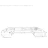 Sectional sofa Tufeni