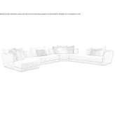 Sectional fabric sofa Langweer