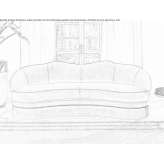 3-seater fabric sofa Opijnen
