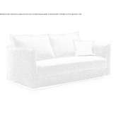 A fold-out fabric sofa Durango