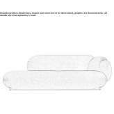 Sofa z tkaniny Desa