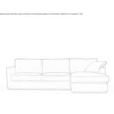 Segmentowa sofa materiałowa Trepuzzi