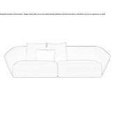 Dwuosobowa sofa segmentowa Berzasca