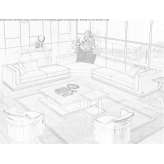 Corner sectional sofa Heist