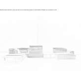 Modułowa sofa materiałowa ze zdejmowanym pokrowcem Saletto
