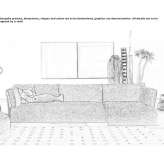 Modułowa sofa Nubbel