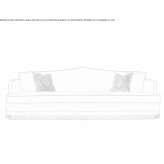Sofa aksamitna 3-osobowa Boyabat