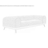 Sofa materiałowa 3-osobowa Silute