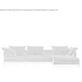 Segmentowa sofa materiałowa Barnet