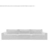 Segmentowa sofa materiałowa Guroymak